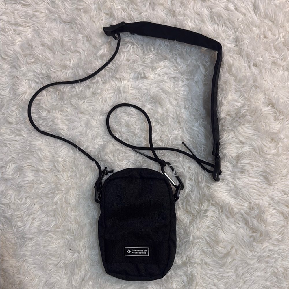 Converse Black Crossbody Bag (NWOT)